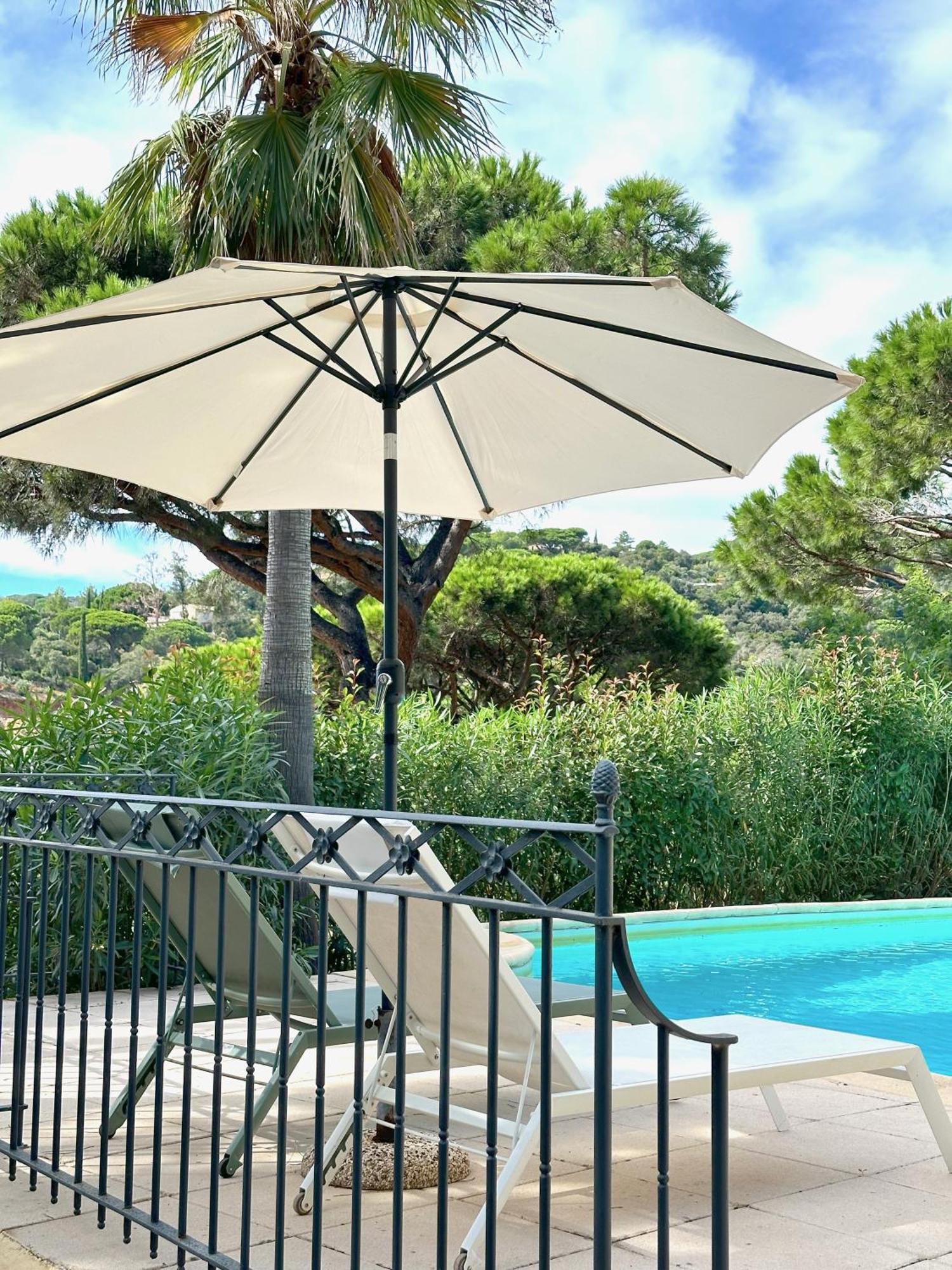 Villa Boca A Gigaro - Avec Vue Et Piscine Chauffee La Croix-Valmer Exterior foto