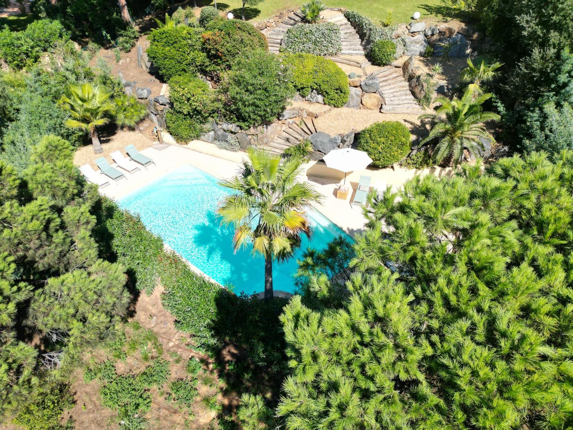 Villa Boca A Gigaro - Avec Vue Et Piscine Chauffee La Croix-Valmer Exterior foto