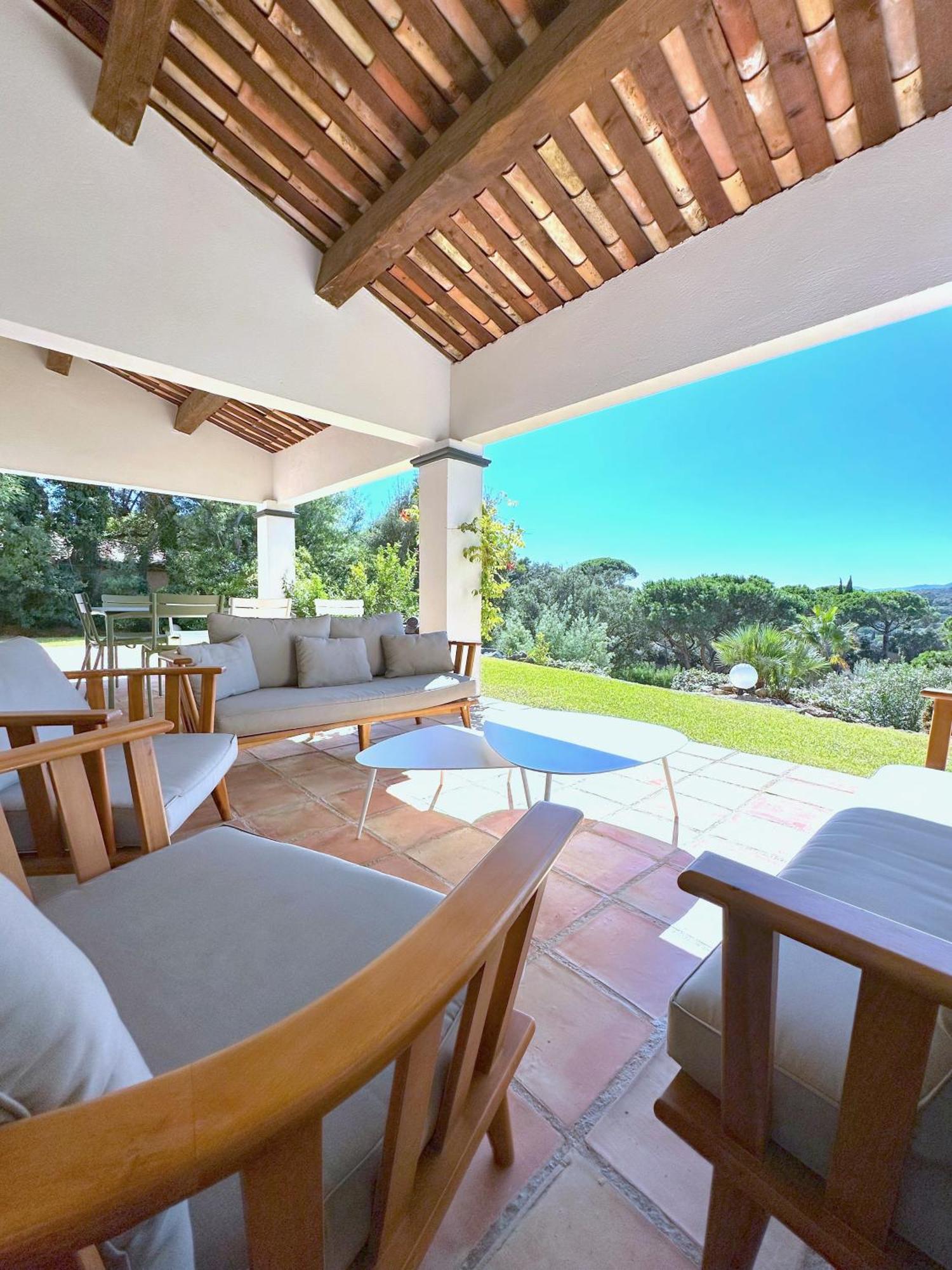 Villa Boca A Gigaro - Avec Vue Et Piscine Chauffee La Croix-Valmer Exterior foto